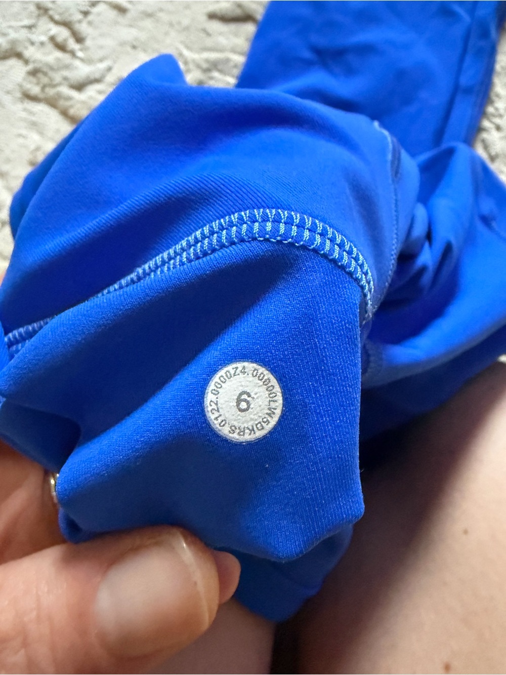 Lululemon swift speed leggings bright blazer blue size 6 28” inseam - Picture 2 of 3